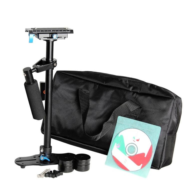 YELANGU S60L Estabilizador de mano de aluminio de 61 cm para cámara DSLR DV