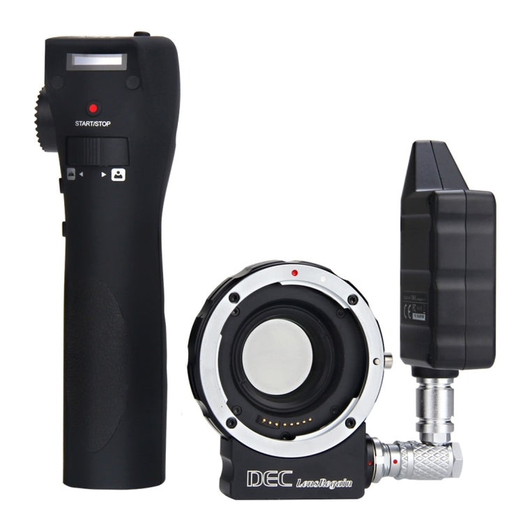 Aputure DEC LensRegain Adaptador de lente de enfoque de seguimiento remoto inalámbrico para cámara MFT, adaptador reductor focal 0.75X