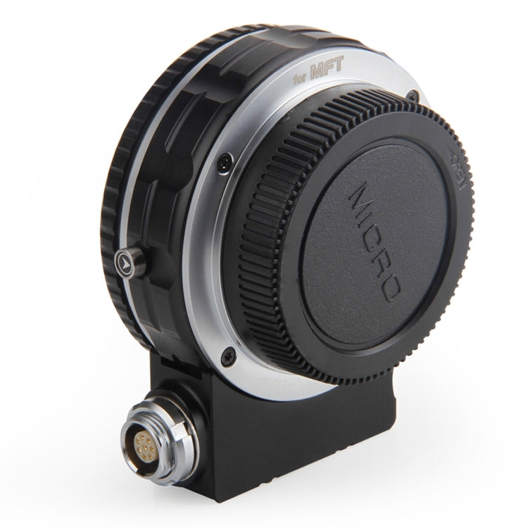 Aputure DEC LensRegain Adaptador de lente de enfoque de seguimiento remoto inalámbrico para cámara MFT, adaptador reductor focal 0.75X