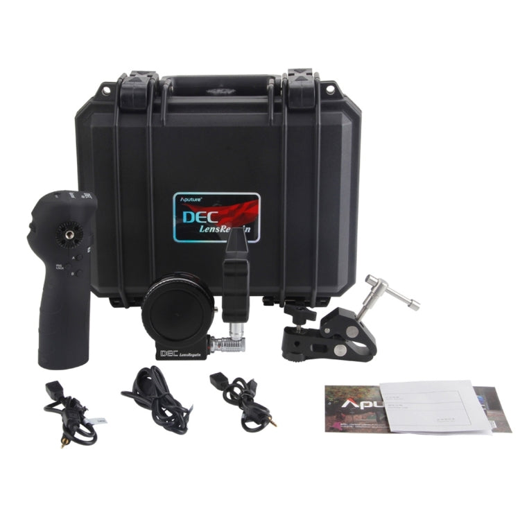 Aputure DEC LensRegain Adaptador de lente de enfoque de seguimiento remoto inalámbrico para cámara MFT, adaptador reductor focal 0.75X