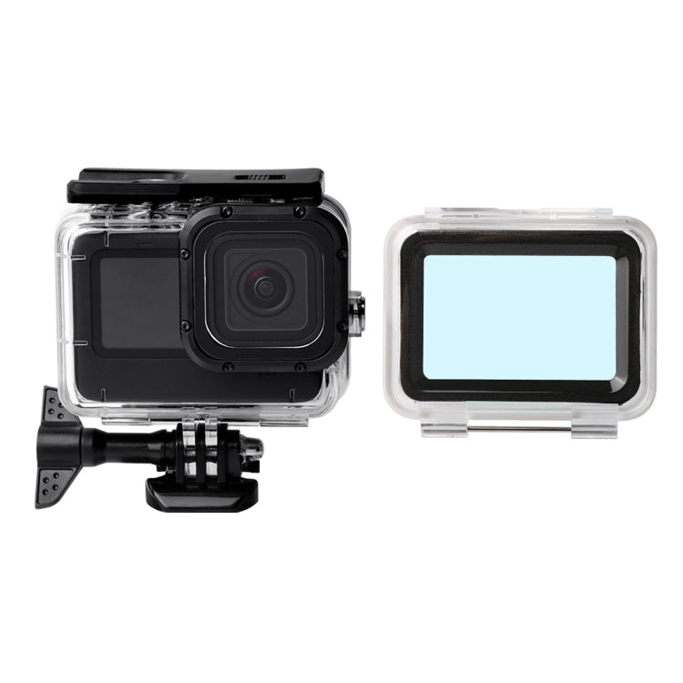 Funda Impermeable + Tapa Trasera Táctil para GoPro HERO10 Black / HERO9 Black, Case + Touch Cover for GoPro9