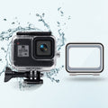 Funda Impermeable 45m + Tapa Trasera Táctil para GoPro HERO8 Negra, Case + Touch Cover for GoPro8