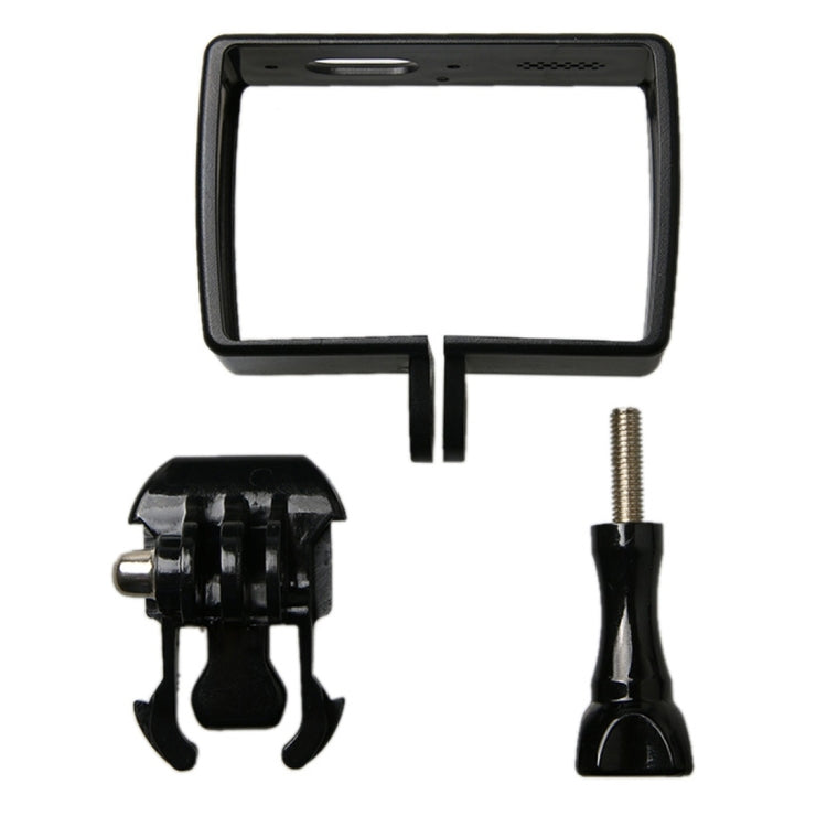 Carcasa protectora para montaje en marco de cámara digital con hebilla, montaje básico y tornillo para Xiaomi Xiaoyi II 4K / Xiaoyi II, Xiaoyi II