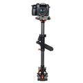 YELANGU S800 Profesional 47-80 cm Carga máxima 5 kg Estabilizador de mano de fibra de carbono Steadicam Solo para DSLR y DV Vídeo digital y otras cámaras, 47-80cm Burden 5kg