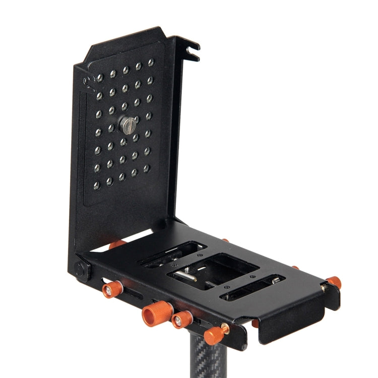 YELANGU S800 Profesional 47-80 cm Carga máxima 5 kg Estabilizador de mano de fibra de carbono Steadicam Solo para DSLR y DV Vídeo digital y otras cámaras, 47-80cm Burden 5kg