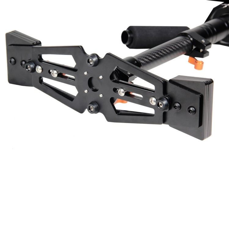 YELANGU S800 Profesional 47-80 cm Carga máxima 5 kg Estabilizador de mano de fibra de carbono Steadicam Solo para DSLR y DV Vídeo digital y otras cámaras, 47-80cm Burden 5kg