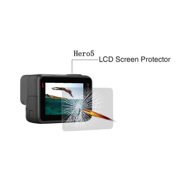 Para GoPro HERO5 LCD Protector de pantalla Película de vidrio templado, Tempered Glass Film