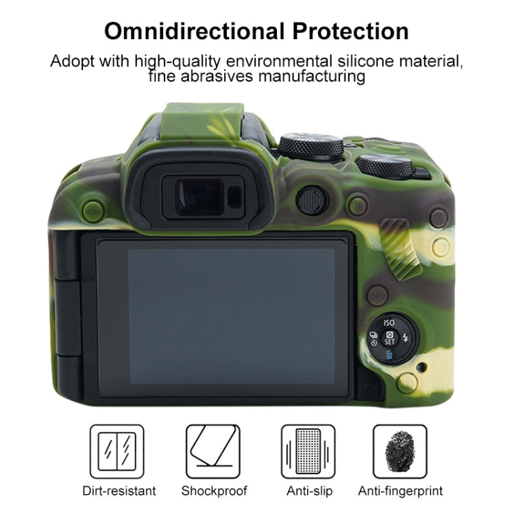 Para Canon EOS R10 Funda protectora de silicona suave, For Canon EOS R10