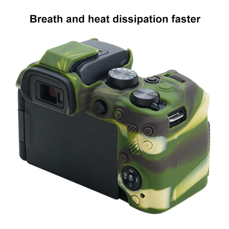Para Canon EOS R10 Funda protectora de silicona suave, For Canon EOS R10
