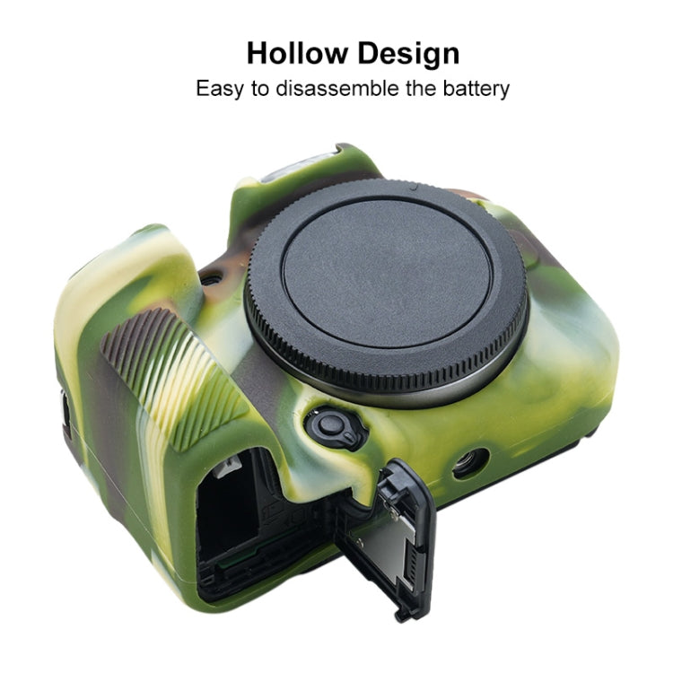 Para Canon EOS R10 Funda protectora de silicona suave, For Canon EOS R10