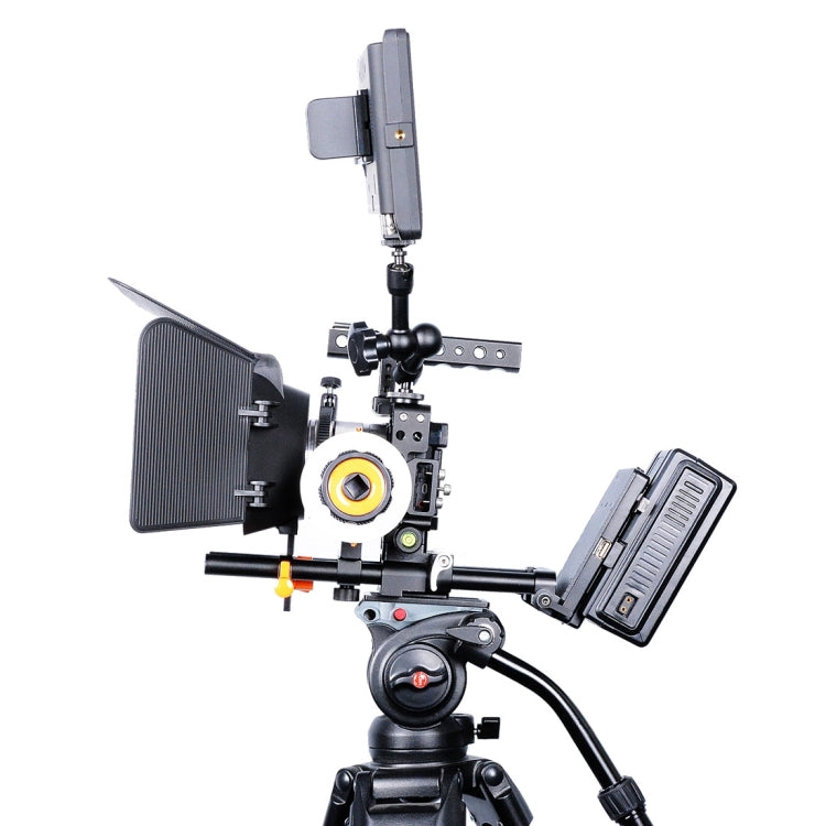 YELANGU YLG0905A Estabilizador de mango de jaula de vídeo para cámara Sony A6000/A6300/A6400/A6500