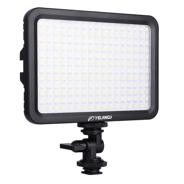 YELANGU YLG0504B 204 LED 1000LM 3300-5600K No Polar Luz de estudio regulable Luz de vídeo y fotografía para cámaras Canon, Nikon, DSLR, 204 LEDs