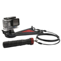 Bullet Time Rig Soporte para selfies de 360 grados para cámaras de deportes de acción PULUZ Soporte de abrazadera flexible para GoPro Hero11 Negro / HERO10 Negro /9 Negro /8 Negro /7/6/5/5 Sesión /4 Sesión /4/3+ /3/2/1, DJI Osmo Action y otras cámaras ...