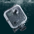 Funda protectora impermeable de 40 m para GoPro Fusion, con hebilla de montaje básico, tornillo y llave, For GoPro Fusion