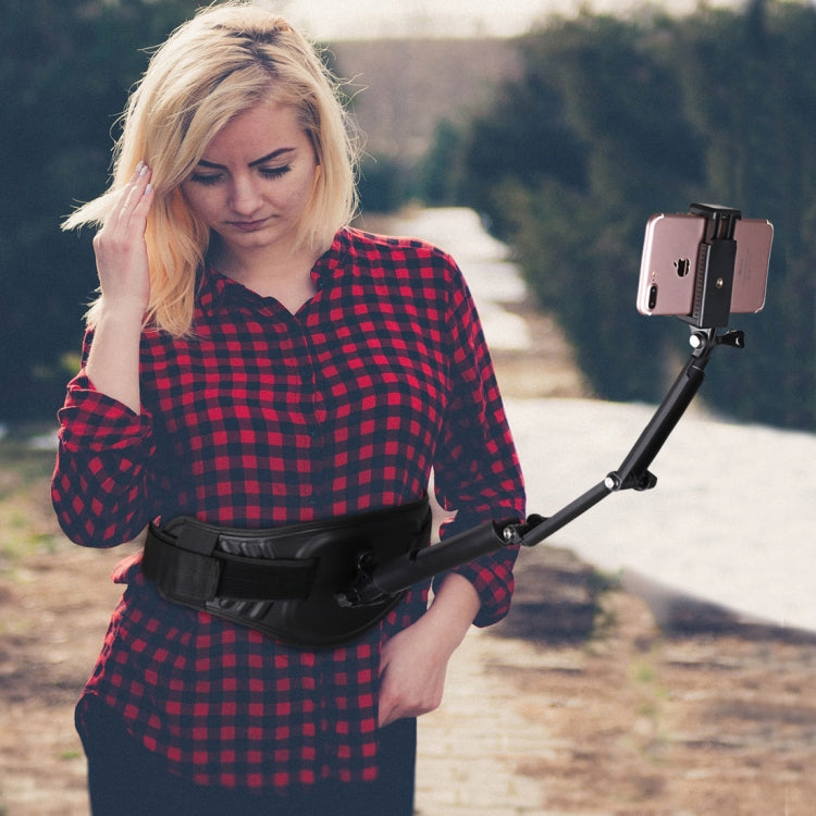 Correa de montaje en cinturón con adaptador y tornillo para GoPro Hero11 Black / HERO10 Black / HERO9 Black / HERO8 Black / HERO7 /6/5/5 Session /4 Session /4/3+ /3/2/1, Insta360 ONE R, DJIOsmo Action y otras cámaras de acción