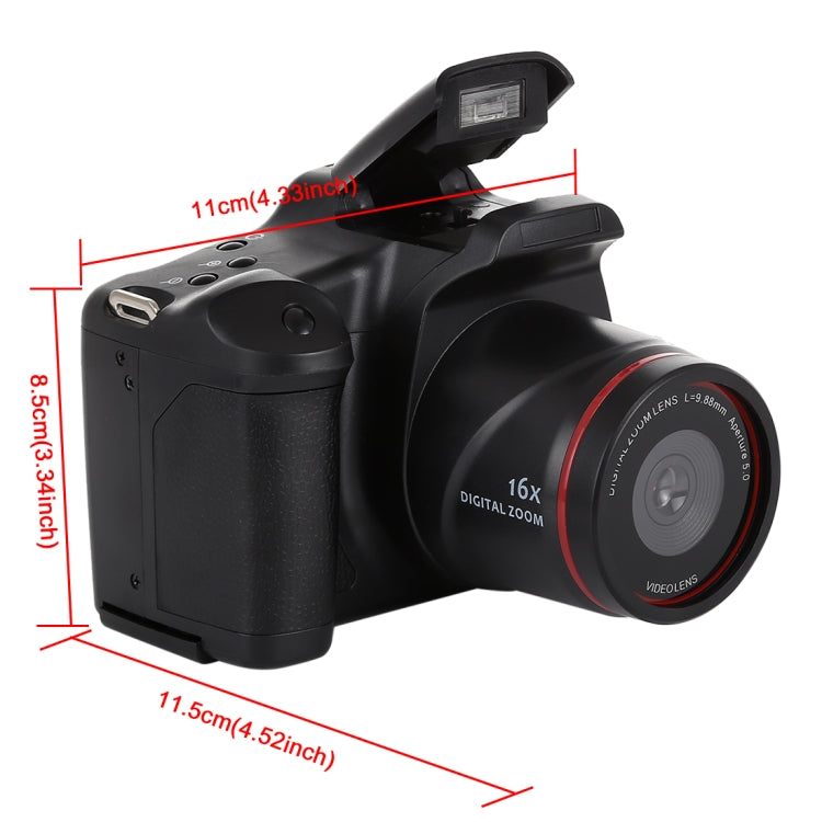 Cámara SLR DV HD de 1,3 megapíxeles, LCD de 2,4 pulgadas, grabación Full HD 720P, EIS, 720P