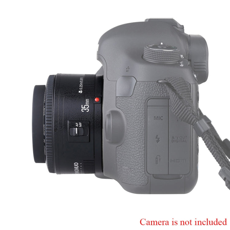 YONGNUO YN35MM F2N 1:2 AF/MF Lente gran angular fija/principal de enfoque automático para cámaras Nikon DSLR, YN35mm F2N