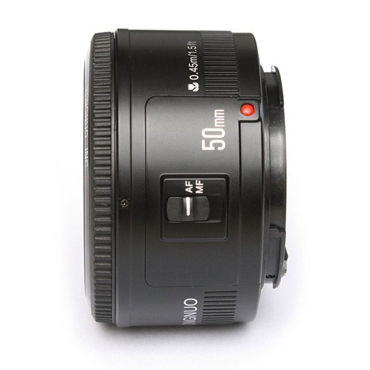 YONGNUO YN50MM F1.8N 1:2.8 Lente de enfoque AF de gran apertura para cámaras Nikon DSLR, YN50mm F1.8N