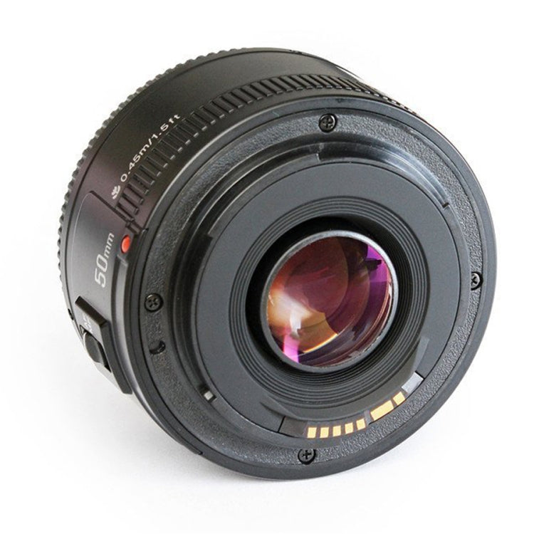 YONGNUO YN50MM F1.8N 1:2.8 Lente de enfoque AF de gran apertura para cámaras Nikon DSLR, YN50mm F1.8N