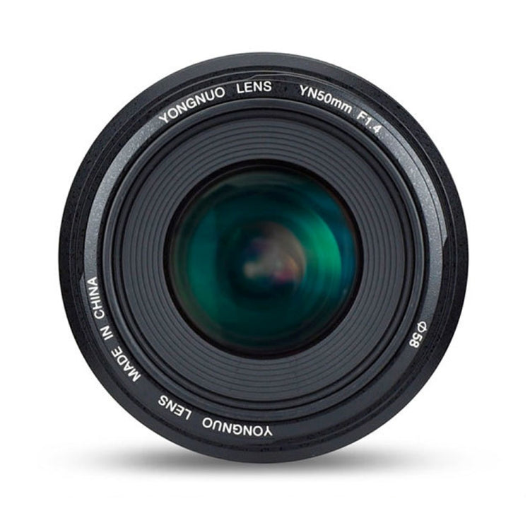 Lente YONGNUO YN50MM F1.4C F1.4 Lente de enfoque automático de gran apertura para Canon, YN50mm F1.4C