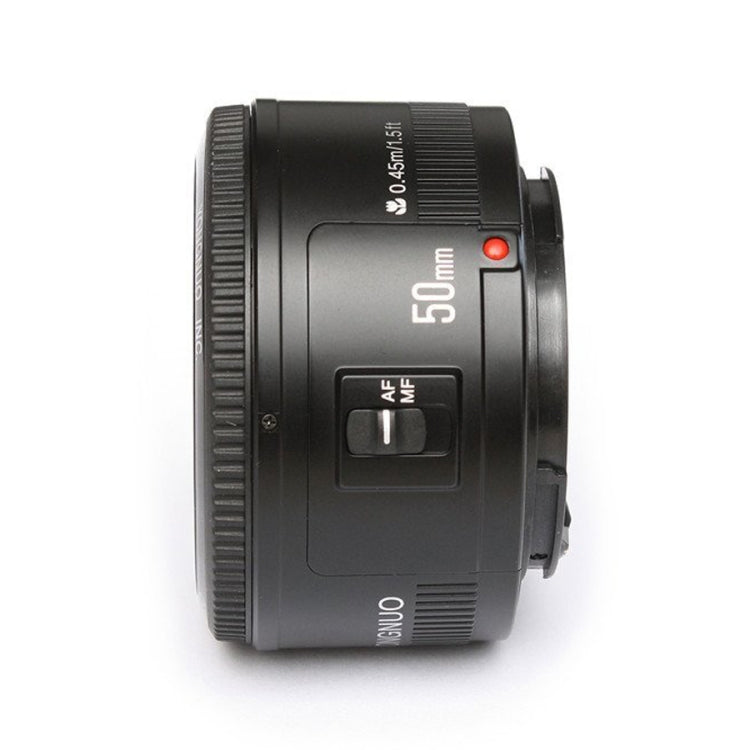 Lente de enfoque automático YONGNUO YN50MM F1.8C para montura Canon EF nueva lente, YN50mm F1.8C