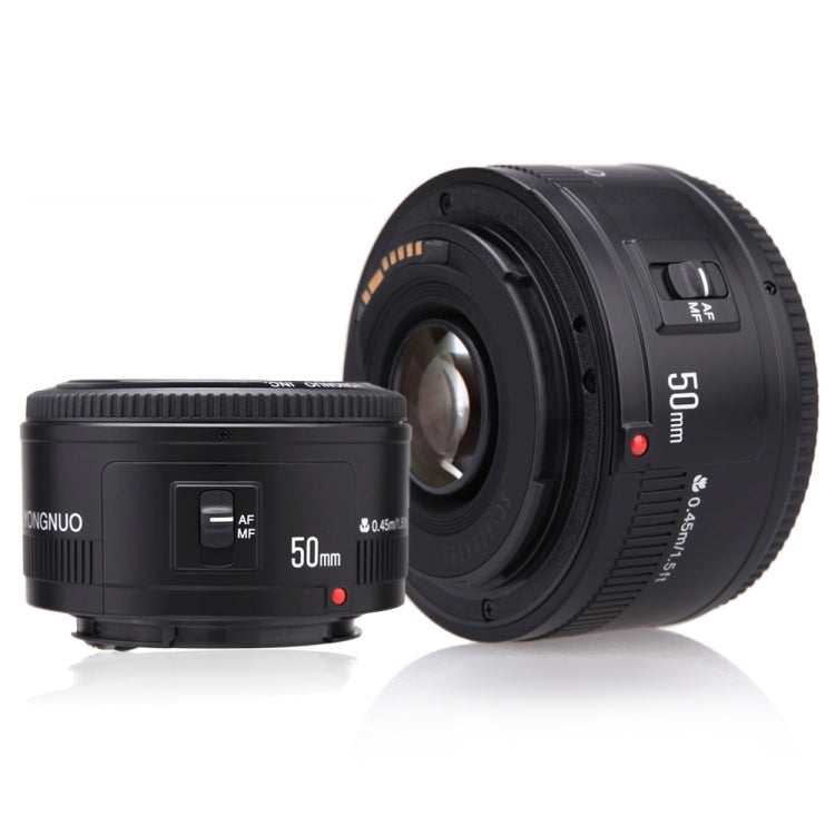 Lente de enfoque automático YONGNUO YN50MM F1.8C II F1.8 para montura Canon EF nueva lente, YN50mm F1.8C II