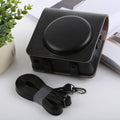 Funda de cuero PU para cámara de cuerpo completo estilo Retro con correa para FUJIFILM instax SQUARE SQ6, For FUJI SQ6