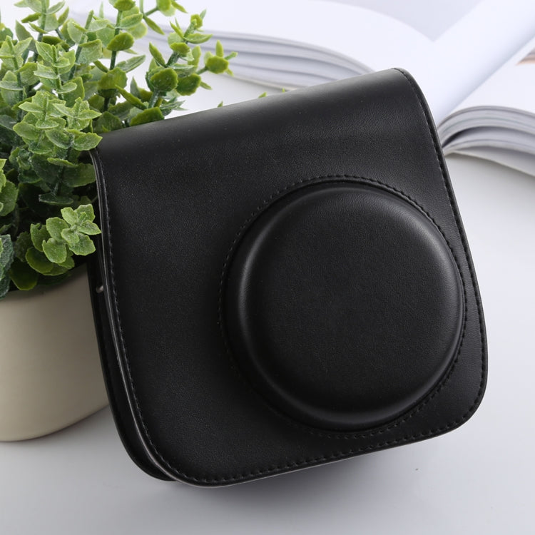 Funda de cuero PU para cámara de cuerpo completo estilo retro con correa para FUJIFILM instax mini 9 / mini 8+ / mini 8, For FUJI  mini 9, For FUJI mini 9