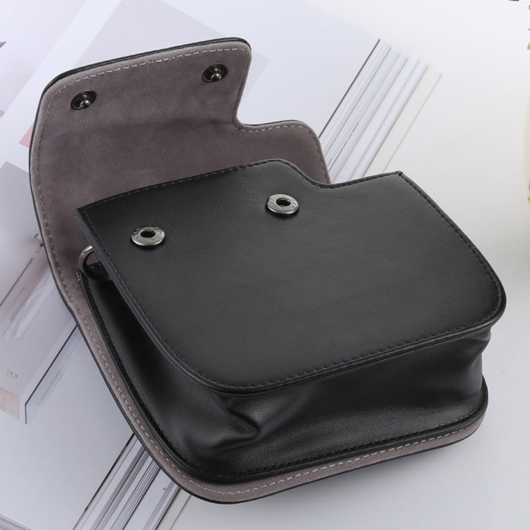 Funda de cuero PU para cámara de cuerpo completo estilo retro con correa para FUJIFILM instax mini 9 / mini 8+ / mini 8, For FUJI  mini 9, For FUJI mini 9