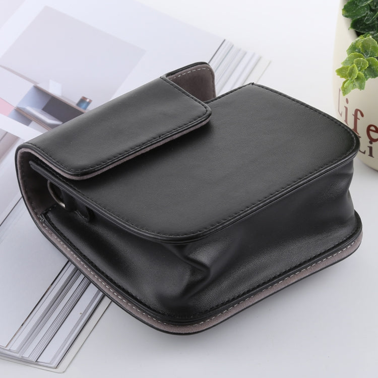 Funda de cuero PU para cámara de cuerpo completo estilo retro con correa para FUJIFILM instax mini 9 / mini 8+ / mini 8, For FUJI  mini 9, For FUJI mini 9