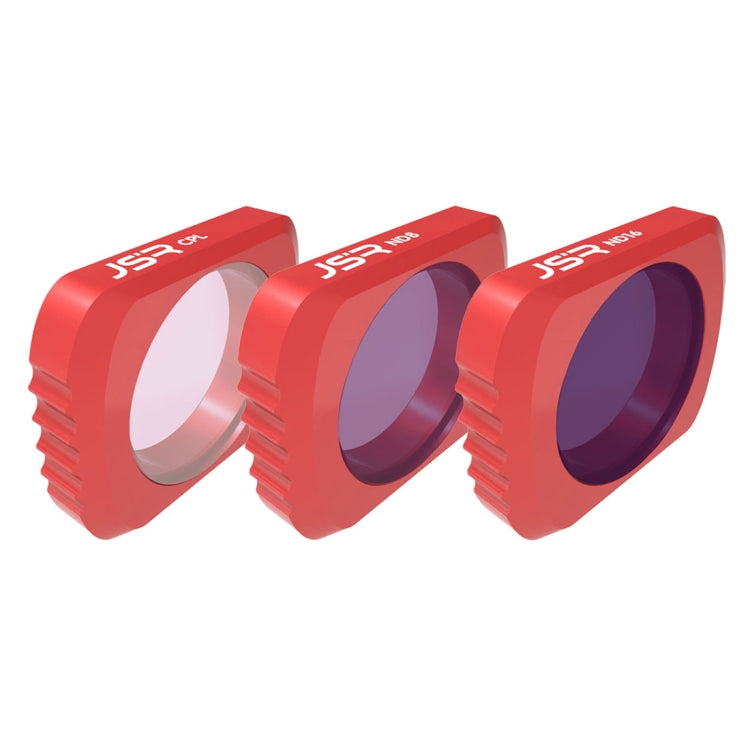 Filtro de lente 3 en 1 HD Slim CPL, CPL, ND8 y ND16 para bolsillo DJI OSMO, CPL+ND8+ND16