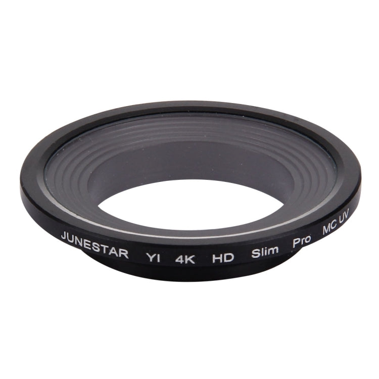 JUNESTAR para Xiaomi Xiaoyi Yi II 4K Cámara de acción deportiva Filtro de lente MCUV profesional HD delgado, MCUV Lens Filter