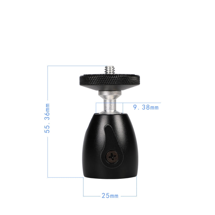 Cabezal de bola de metal panorámico con rotación de 360 grados Q39 para cámaras DSLR y digitales, Q39