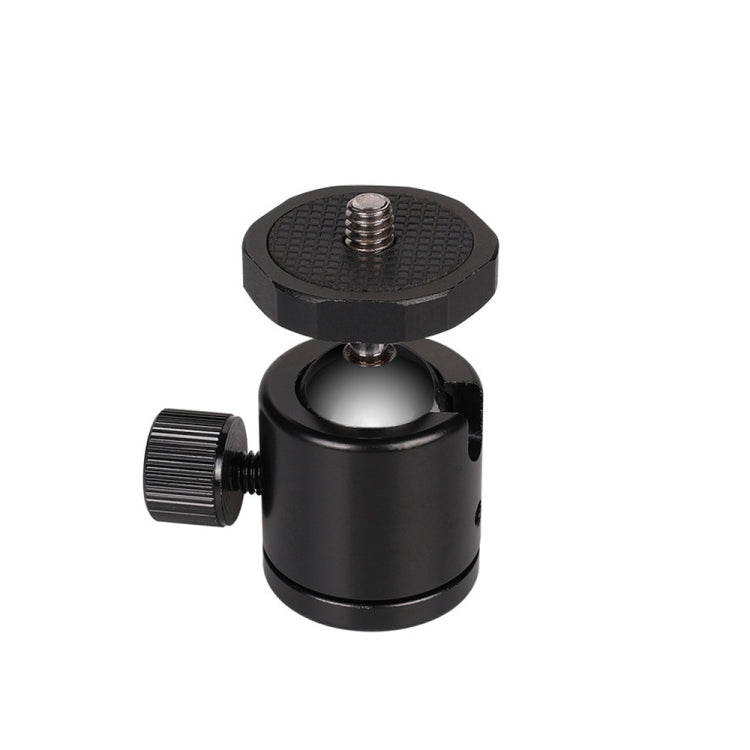 Mini cabezal de bola de metal panorámico con rotación de 360 grados para cámaras DSLR y digitales, Black, Blue, Red