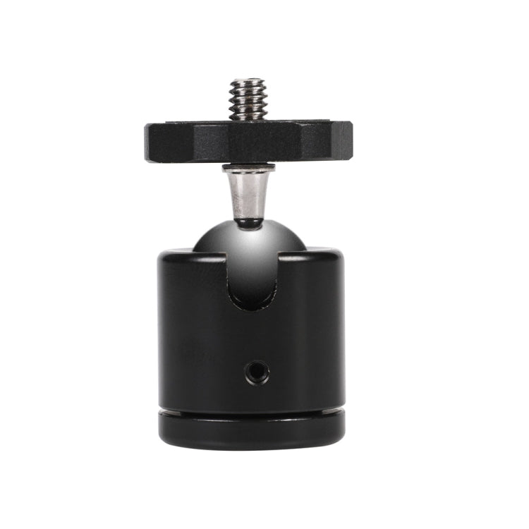 Mini cabezal de bola de metal panorámico con rotación de 360 grados para cámaras DSLR y digitales, Black, Blue, Red