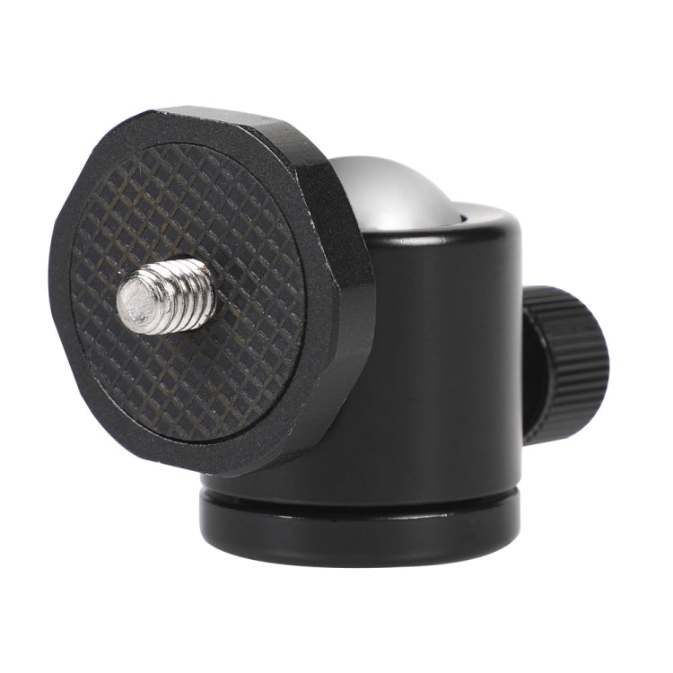 Mini cabezal de bola de metal panorámico con rotación de 360 grados para cámaras DSLR y digitales, Black, Blue, Red