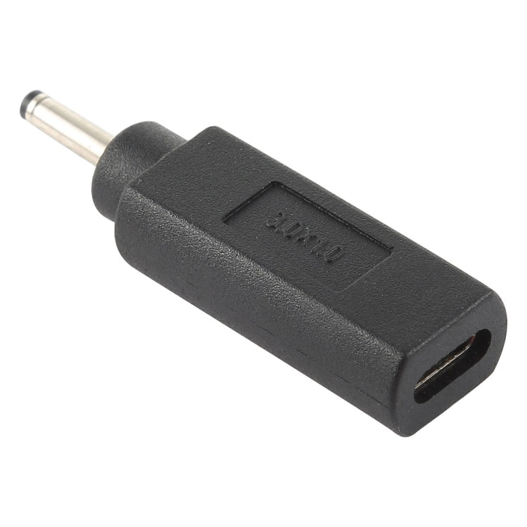 Conector adaptador de enchufe USB-C / Type-C hembra a macho de 3,0 x 1,0 mm, 3.0 x 1.0mm