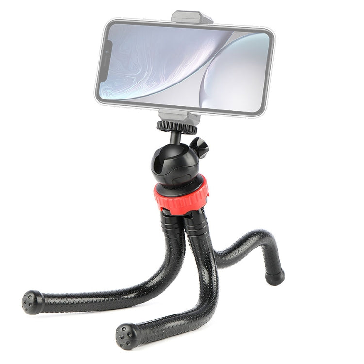 MZ305 Mini Octopus Soporte para trípode flexible con cabezal esférico para cámaras SLR, GoPro HERO10 Black / HERO9 Black / HERO8 Black /7/6/5/5 Session /4 Session /4/3+ /3/2/1, DJI Osmo Action,Xiaoyi y otras cámaras de acción, teléfono móvil, tamaño: 3...