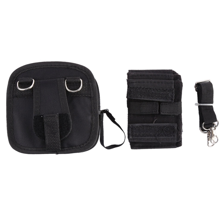 Bolsa de filtro de nailon de 9 piezas con correa, tamaño: 14 × 12 × 6 cm