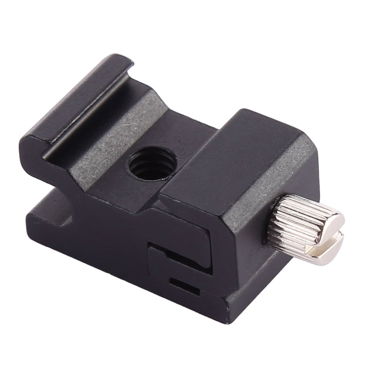 Soporte de flash de metal universal Cabezal de lámpara de zapata fría