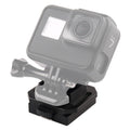 Soporte para selfies con casco de aleación de aluminio GP193 para GoPro HERO 1/2/3/3+/4/5 Session/6/7 , Xiaoyi y cámara deportiva 4K de 2.ª generación, GP193