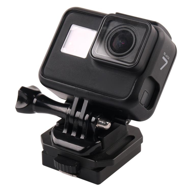 Soporte para selfies con casco de aleación de aluminio GP193 para GoPro HERO 1/2/3/3+/4/5 Session/6/7 , Xiaoyi y cámara deportiva 4K de 2.ª generación, GP193