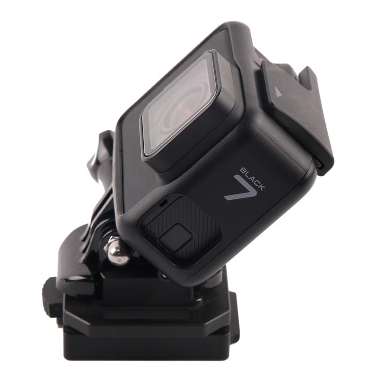 Soporte para selfies con casco de aleación de aluminio GP193 para GoPro HERO 1/2/3/3+/4/5 Session/6/7 , Xiaoyi y cámara deportiva 4K de 2.ª generación, GP193