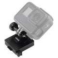 GP244-B Soporte de aluminio para GoPro Hero11 Black / HERO10 Black /9 Black /8 Black /7/6/5/5 Session /4 Session /4/3+ /3/2/1, DJI Osmo Action y otras cámaras de acción yBase de montaje NVG, GP244-B