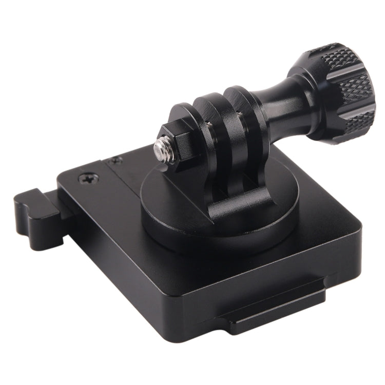 GP244-B Soporte de aluminio para GoPro Hero11 Black / HERO10 Black /9 Black /8 Black /7/6/5/5 Session /4 Session /4/3+ /3/2/1, DJI Osmo Action y otras cámaras de acción yBase de montaje NVG, GP244-B