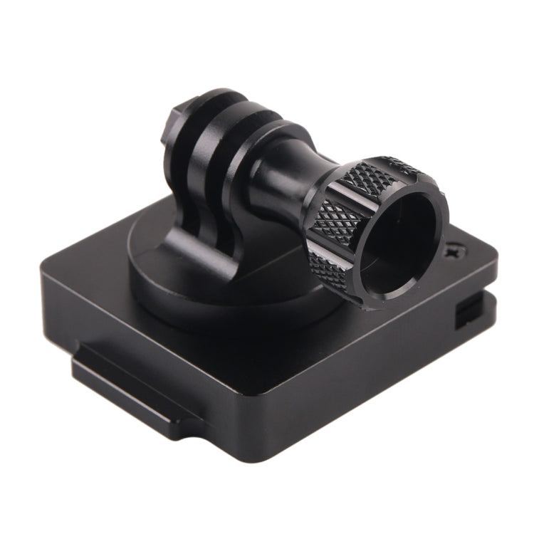 GP244-B Soporte de aluminio para GoPro Hero11 Black / HERO10 Black /9 Black /8 Black /7/6/5/5 Session /4 Session /4/3+ /3/2/1, DJI Osmo Action y otras cámaras de acción yBase de montaje NVG, GP244-B