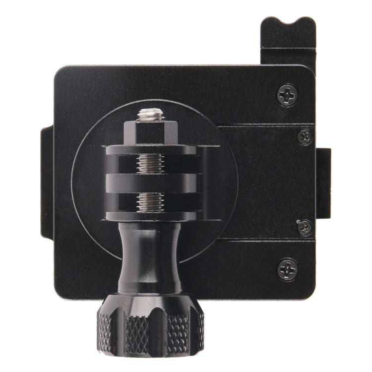 GP244-B Soporte de aluminio para GoPro Hero11 Black / HERO10 Black /9 Black /8 Black /7/6/5/5 Session /4 Session /4/3+ /3/2/1, DJI Osmo Action y otras cámaras de acción yBase de montaje NVG, GP244-B