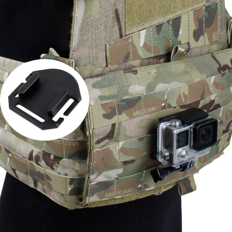 Grilletes de conexión de aleación de aluminio GP322 para GoPro Hero11 Black / HERO10 Black /9 Black /8 Black /7/6/5/5 Session /4 Session /4/3+ /3/2/1, DJI Osmo Action y otras cámaras de acción