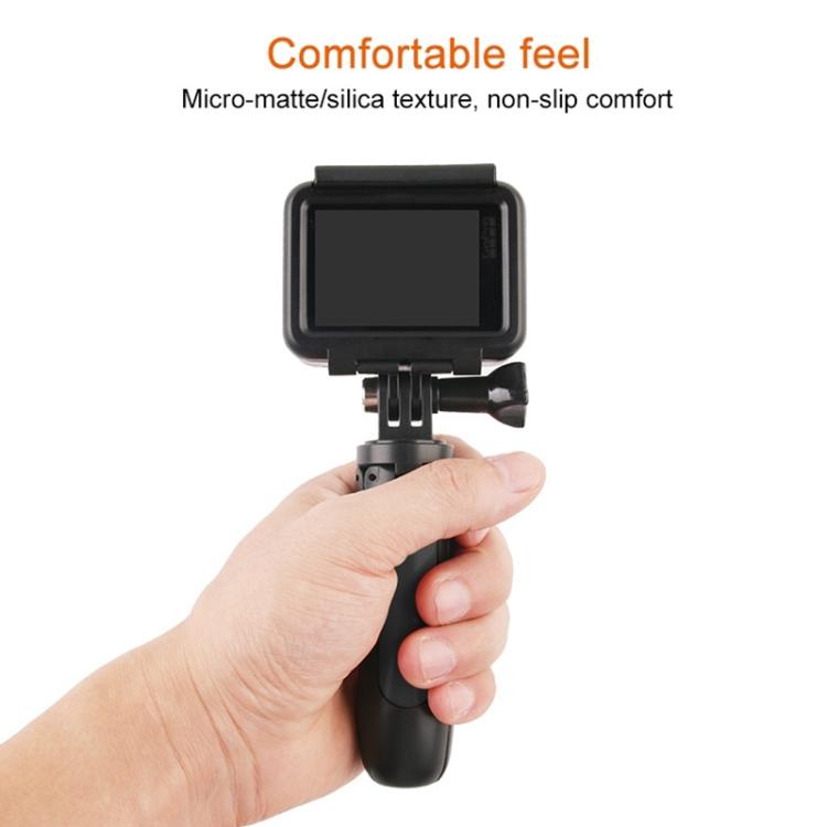 GP446 Mini trípode fijo multifuncional para GoPro Hero11 Black / HERO10 Black /9 Black /8 Black /7/6/5/5 Session /4 Session /4/3+ /3/2/1, DJI Osmo Action y otras cámaras de acción, GP446 (Black), GP446 (Grey), GP446 (Blue), GP446 (Red)