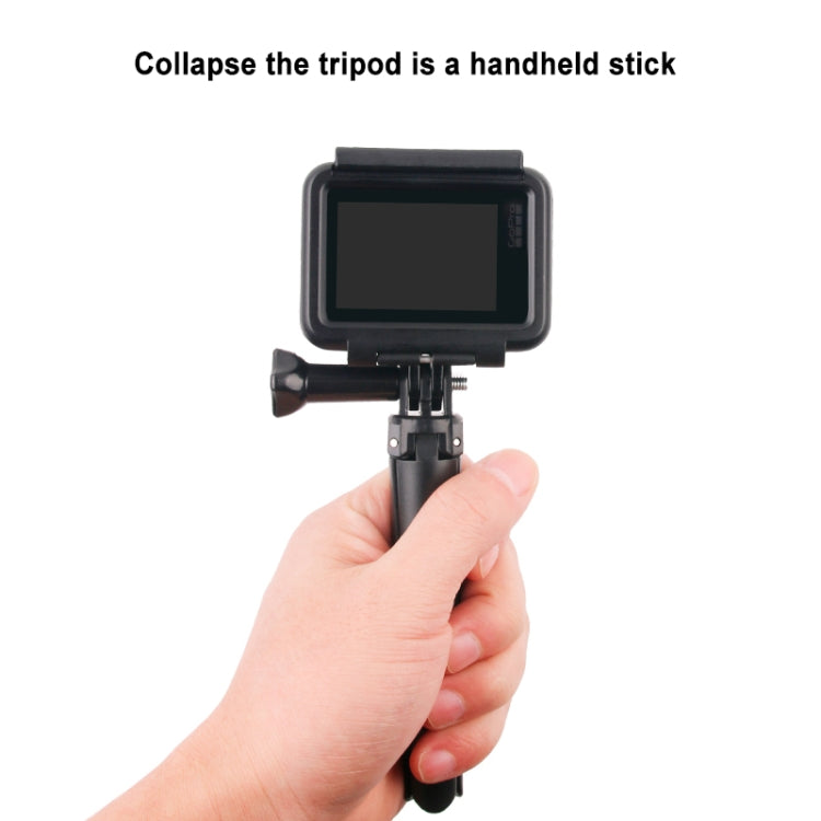 Soporte de trípode GP456 para GoPro Hero11 Black / HERO10 Black /9 Black /8 Black /7/6/5/5 Session /4 Session /4/3+ /3/2/1, DJI Osmo Action y otras cámaras de acción y 4-Teléfonos de 6,8 pulgadas, GP456